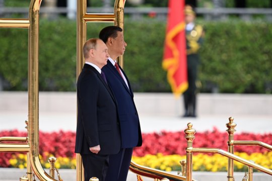 Xi Jinpingo ir V. Putino susitikimas.