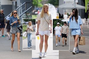 Vilniečiai kaito nuo karščio: demonstravo įdegusias kojas ir stilių