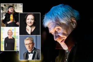 Teatro „ledlaužiu“ vadinamam režisieriui Jonui Vaitkui – 80: gražių žodžių negailėjo ilgamečiai kolegos