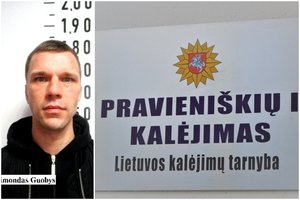 Po tris savaites trukusios paieškos Kaune sučiuptas kalėjimo bėglys