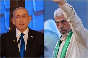 TBT prokuroras siekia arešto orderių „Hamas“ lyderiui Y. Sinwarui ir Izraelio premjerui B. Netanyahu: abu kaltina karo nusikaltimais
