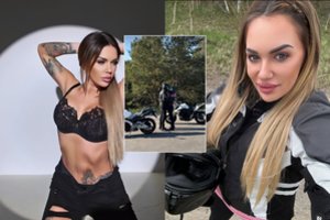 J. Partikė pasidalijo romantišku įrašu: užminė mįslę apie naujus jausmus motociklininkui