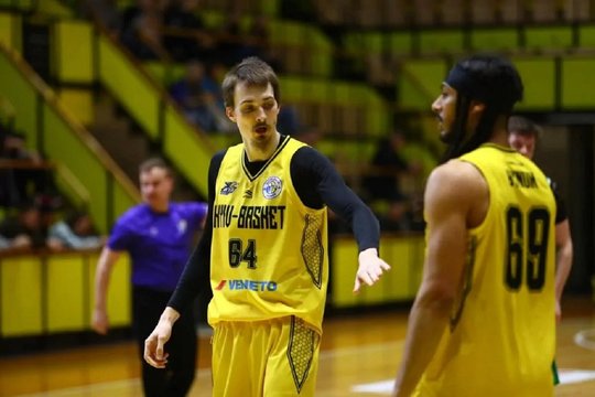 „Kyiv-Basket“ klubo krepšininkas Vadimas Zaplotinskis.