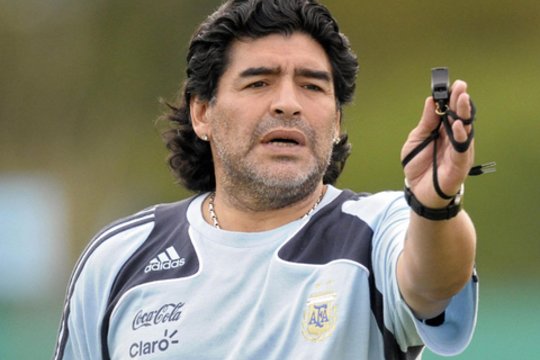  Diego Maradona.