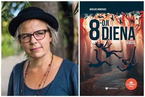 Distopinę knygą jaunimui sukūrusi rašytoja: „Tai knyga apie pasaulį, esantį ant žlugimo ir karo slenksčio“