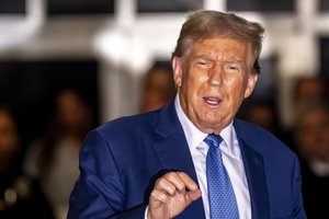 D. Trumpo paskyroje jo socialiniame tinkle pasidalinta vaizdo įrašu, kuriame minimas „suvienytas reichas“