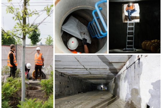 Antradienio rytą į šį tunelį sostinės savivaldybės atstovai pakvietė pasidairyti ir žurnalistus, paaiškinę, kam norėtų jį panaudoti ateityje.