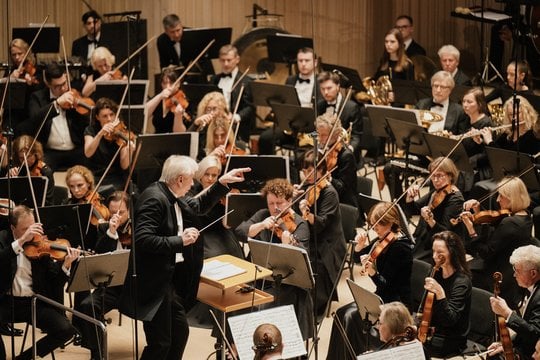 Gegužės 23 d. LVSO koncertų salėje klausytojų laukia išskirtinė premjera – kompozitoriaus Laimio Vilkončiaus opera „Pasaulio sutvėrimas“.