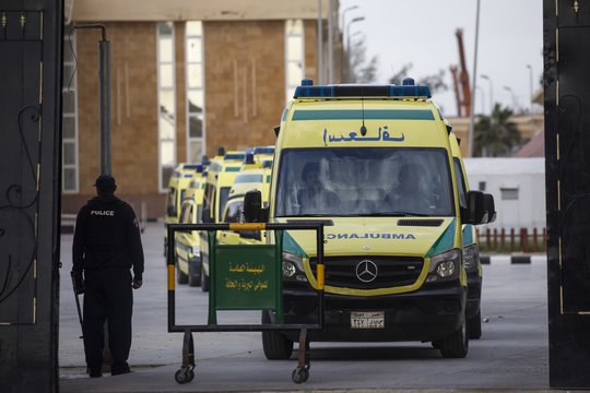  Egipto greitosios medicinos pagalbos automobiliai.