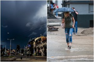 Sinoptikai įspėja – laukia kruša ir liūtys, tačiau kais vis labiau: jau tuoj priartėsime prie 30 laipsnių