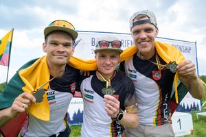 Baltijos orientavimosi sporto bėgte čempionate Lietuvos moterų rinktinės dominavimas