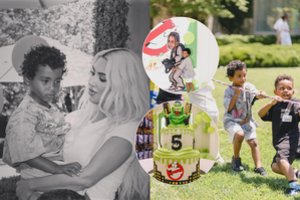 Kim Kardashian savo sūnui surengė nepamirštamą „Vaiduoklių medžiotojų“ gimtadienio šventę