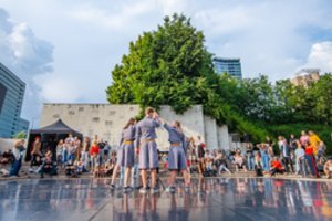 Gatvės menų festivalis SPOT: žaidimas su miestu ir mieste