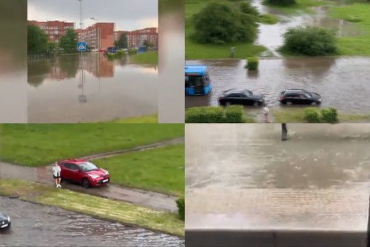 Klaipėda skęsta po kiekvienos liūties: ką sumanė daryti, kad to neliktų.