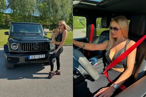 „Blondė su geliku“ parduoda savo prabangų „Mercedes“: kaina ir pasiūlymas – atima žadą
