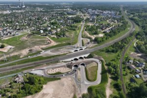 Kaune atidaryta ilgai statyta svarbi Ateities plento atkarpa su tuneliu: pristatė eismo schemą