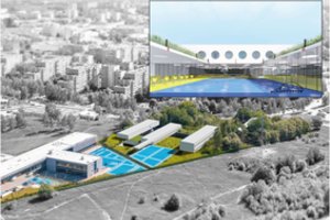 Mažiesiems vilniečiams šioje vietoje iškils naujas vaikų lopšelis-darželis: jame – ir baseinas