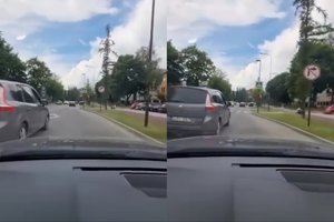 Dėl eismo situacijos šioje gatvėje Kaune išsiskyrė nuomonės: kas turi pirmumo teisę?