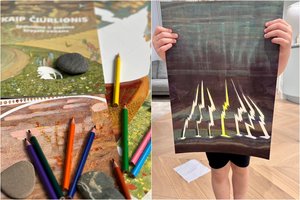 Kaip M. K. Čiurlionio paveikslus mato šiuolaikiniai vaikai