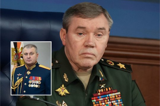 Rusijoje sulaikytas šalies ginkluotųjų pajėgų generalinio štabo viršininko Valerijaus Gerasimovo pavaduotojas Vadimas Šamarinas.