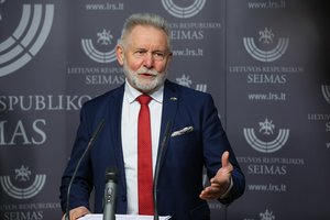 A. Sysas: jei mitinguotojai būtų veržęsi į Seimą, neužtektų nei pareigūnų, nei apsaugos darbuotojų, kad juos sustabdytų