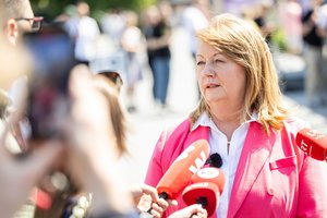 V. Blinkevičiūtė teigia, kad M. Sinkevičius turi teisę būti reitinguojamas: iš anksto nuteisti – būtų žmogaus teisių pažeidimas