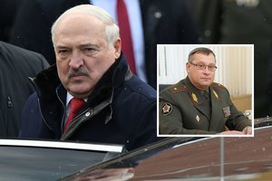 A. Lukašenka paskyrė naują generalinio štabo viršininką: garsėja agresyvia retorika prieš Lietuvą