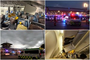 Tragiško skrydžio iš Londono į Singapūrą atgarsiai: žmonės patyrė smegenų, kaukolės ir stuburo traumas