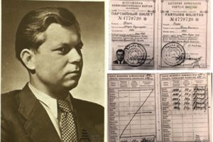 Įrašai P. Cvirkos partiniame biliete liudija, kad Maskva dosniai atsilygino jam už į Lietuvą atvežtą „Stalino saulę“