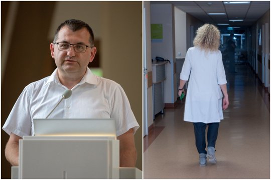 V.Kasiulevičius pasakė, kas motyvuoja jaunus medikus išvykti į rajonų ligonines.
