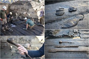 Rastas XIV a. medinio Vilniaus miesto kompleksas – tikimasi įminti ne vieną istorinę mįslę