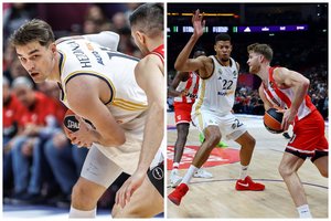 Ypatingą jausmą vėl patirsiantys „Real“ krepšininkai nedvejojo savo jėgomis, o „Olympiakos“ atstovams mažasis finalas bevertis