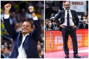 Nuotaikingoje finalininkų konferencijoje – E. Atamano pasiūlymas Ch. Mateo ir netiesioginis prašymas Dž. Musai