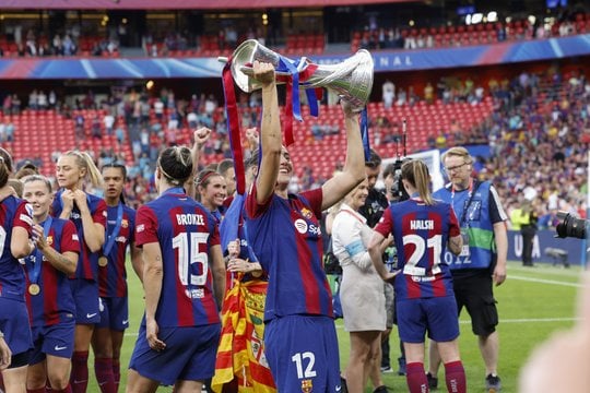 „Barcelona“ futbolininkės triumfavo Čempionų lygoje.