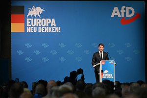 Vokietijos kraštutinių dešiniųjų partija AfD, nepaisant skandalų, apklausose išlaiko antrąją vietą