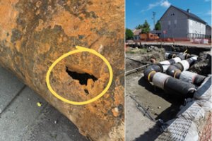 Vilniaus vamzdynai – tragiškos būklės: ragina gyventojus pasiruošti šiems netikėtumams