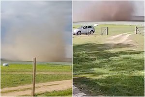 Trakų rajone nufilmavo pavojingą reiškinį ir perspėjo žmones