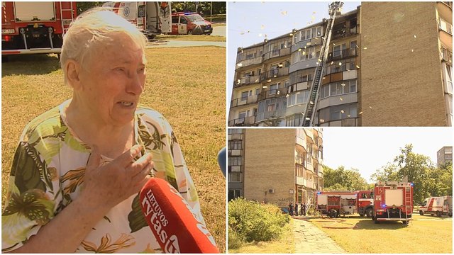 Po gaisro Žirmūnuose prakalbo kaimynai: butas priminė sąvartyną