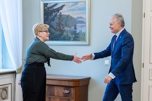 Įtampą keliantį Vyriausybės sudėties atnaujinimo klausimą G. Nausėda ir I. Šimonytė aptars kitą savaitę