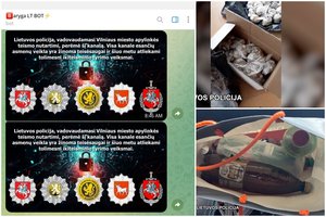 Galingas Vilniaus policijos smūgis: „Telegram“ kanale uždarė visas „Baryga LT BOT“ narkotikų platinimo paskyras