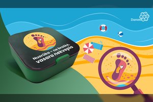 Edukacinė kampanija „Nuorūka – ne braškė, vasara nekvepia“ kviečia mėgautis gamta nepaliekant pėdsakų