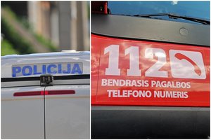 Plungėje nuskendo vyras, kūną iš gelmės traukė ugniagesiai