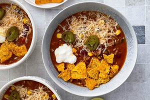 Paprasta čili sriuba – greitai pagaminama ir gardi: papildomo skonio suteikia du neįprasti ingredientai