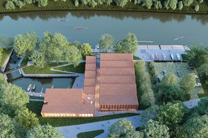 Pagaliau: štai kaip atrodys Žirmūnų irklavimo bazė