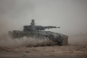 Pabradėje vyko karinės pratybos „Grand Quadriga 2024“: treniravosi Lietuvos, Vokietijos, Prancūzijos, Nyderlandų kariai