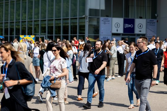 Prasidėjo dvi dienas truksiantis didžiausias Baltijos šalyse inovacijų festivalis LOGIN.<br>T.Bauro nuotr.