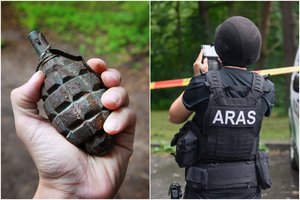 „TikTok“ liejosi grasinimai susprogdinti auką granatomis: „Aras“ sučiupo per tiesioginę transliaciją žiūrovus šiurpinusį kaunietį