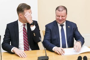 S. Skvernelis abejoja, kad G. Landsbergis kandidatuos į EK: koalicijos partneriai nesiruošia palaikyti