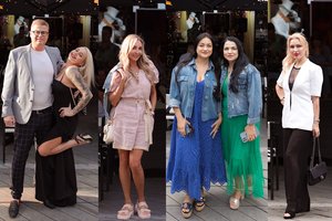 Terasos atidarymo vakarėlyje – būrys garsių kauniečių: pasirodė G. Žemaitė ir Giulija su dukra