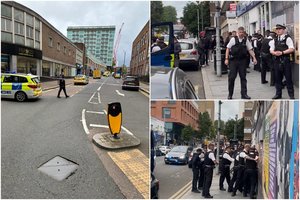 Chaosas Londone: po masinių muštynių trys vyrai su durtinėmis žaizdomis atsidūrė ligoninėje, suimta 12 žmonių